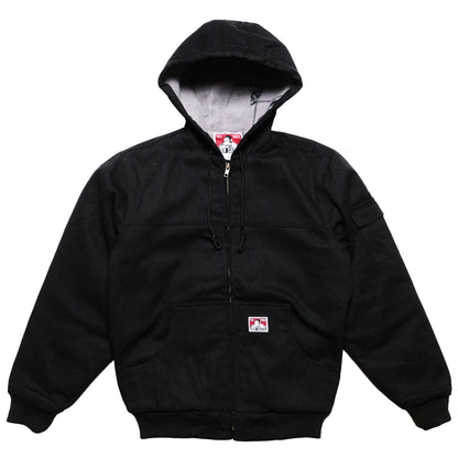Ben Davis - Hooded Jacket Polar Fleece Lining (Black)