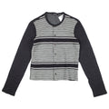 CDG Tricot Contrasted Knit Cardigan
