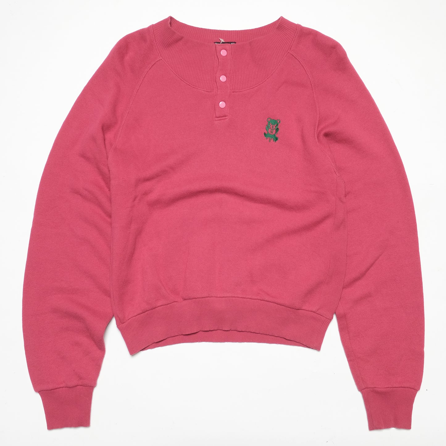 Hysteric Glamour Pink Snap Button Pullover