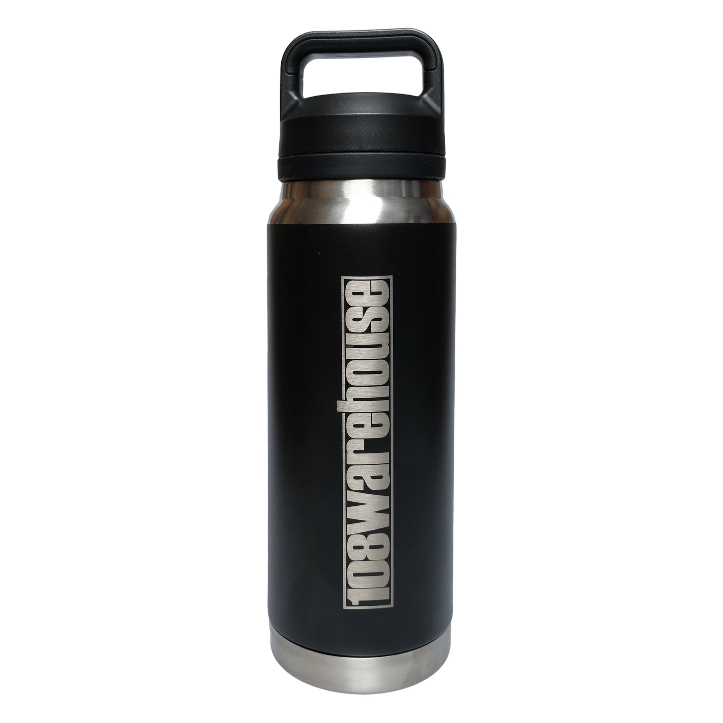 108WAREHOUSE - Chimney Stainless Steel Water Bottle - Black