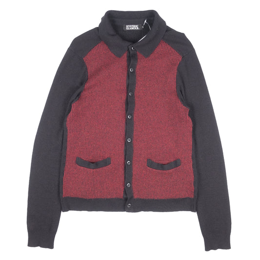 Hysteric Glamour Contrasted Knit Cardigan