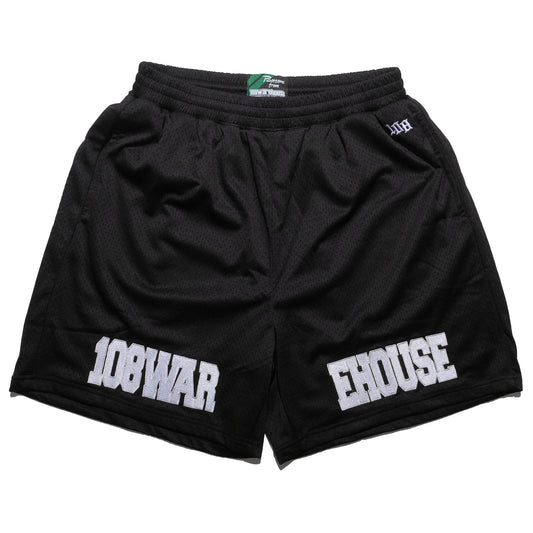 108WAREHOUSE - EHOUSE Mesh Shorts - Black / Grey