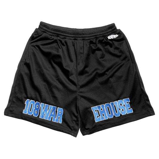 108WAREHOUSE - EHOUSE Mesh Shorts (Black/Blue)