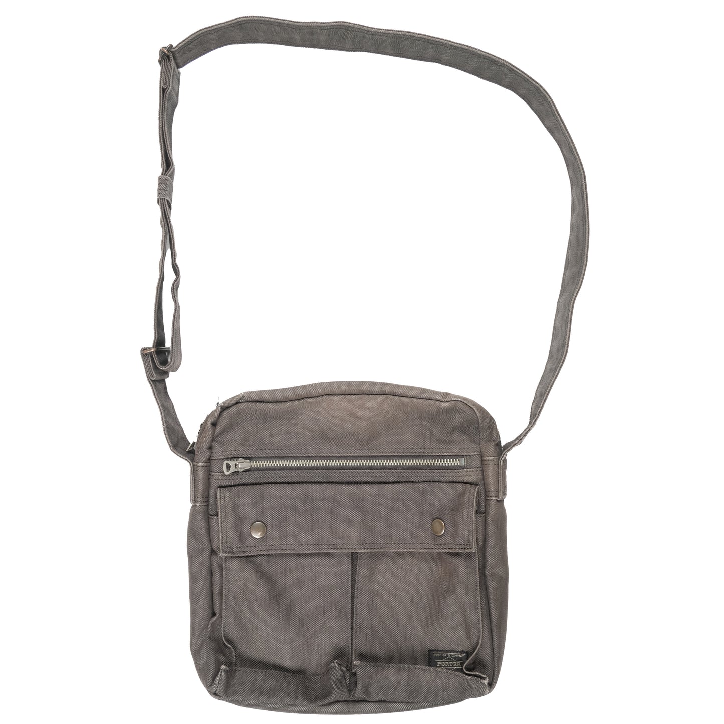 Porter Smoky Denim Side Bag - 3D Pockets