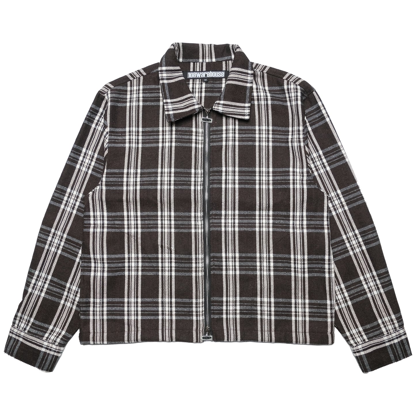 108WAREHOUSE - Brown Plaid Overshirt