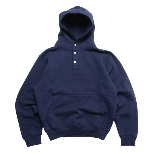 Paja Studio x Basement Gear Snap Hoodie - Navy