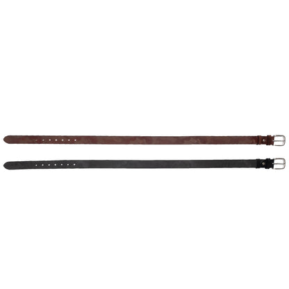 108WAREHOUSE Halftone Camo Leather Belt - Brown