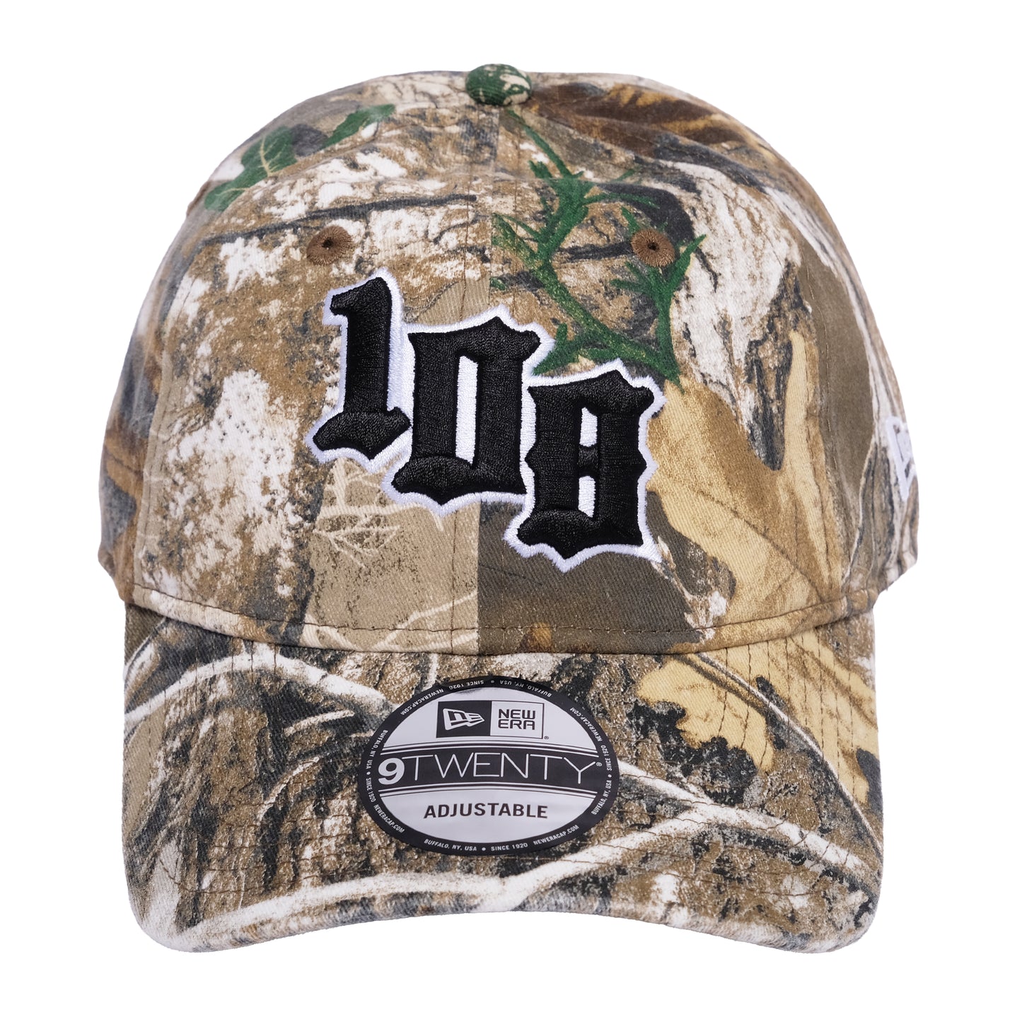 108WAREHOUSE x New Era - 9TWENTY Team Logo Cap - Realtree Camo Black
