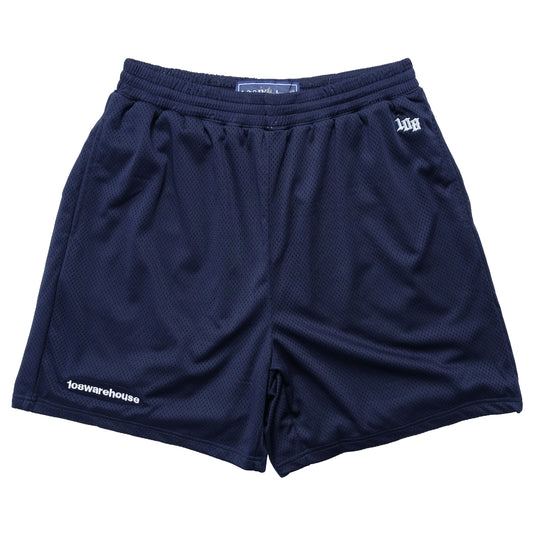 108WAREHOUSE - Sonic Logo Mesh Shorts - Navy