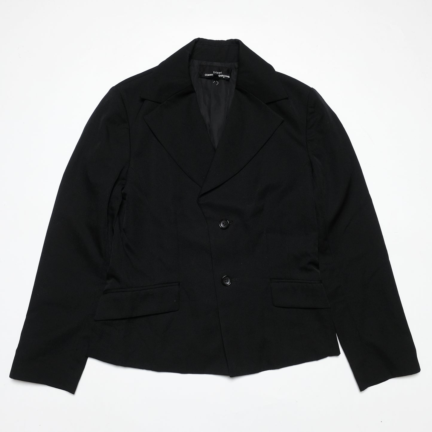 CDG Tricot Wide Lapel Blazer - AD2003