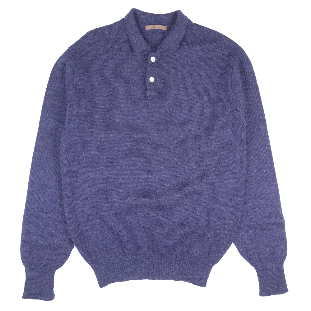 Y's for Men Navy Knit Pullover