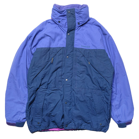 Montbell 2-Tone Blue Mountain Parka - 90s