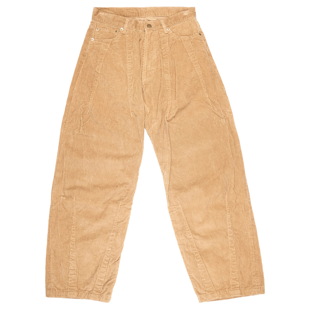 Needles Beige Corduroy Darted Trousers