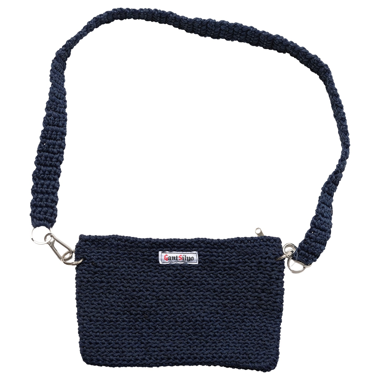 Gant Silyo - Crochet Side Bag - Navy