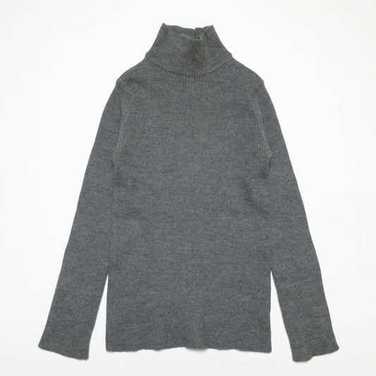 CDG Tricot Grey Mockneck Sweater - AD1994