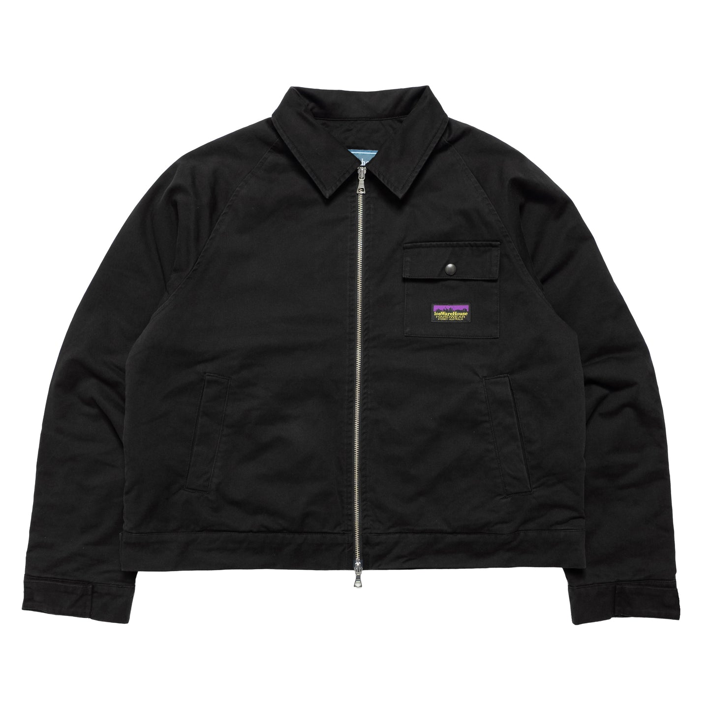 108WAREHOUSE - Work Jacket (Padded) - Washed Black