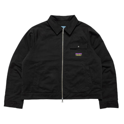 108WAREHOUSE - Work Jacket (Padded) - Washed Black