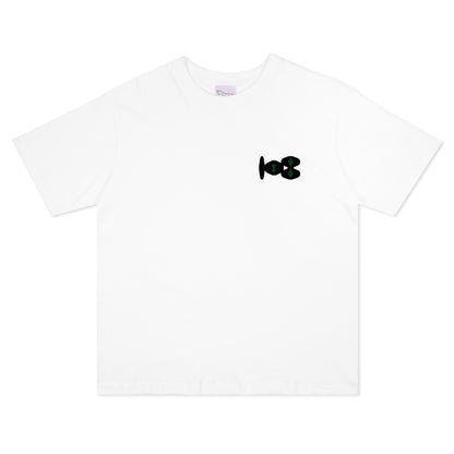 108WAREHOUSE - Invader T-Shirt - White