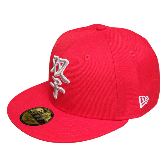 108WAREHOUSE x New Era ‘Twins' Kanji 59FIFTY® - Scarlett