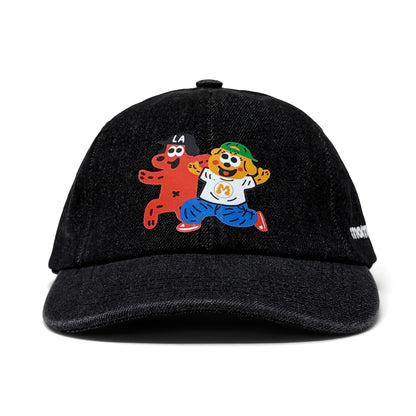 Momotoys - Charr Logo Hat - Black Denim