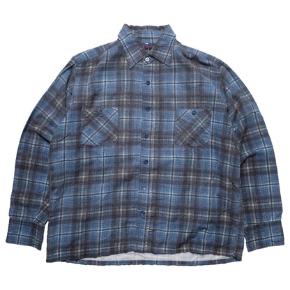 Needles Sportswear Blue Flannel Shirt