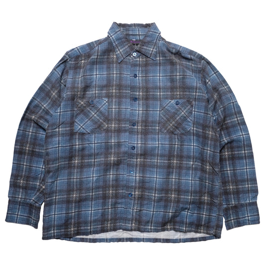 Needles Sportswear Blue Flannel Shirt