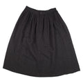 CDG Tricot Brown Wool Skirt