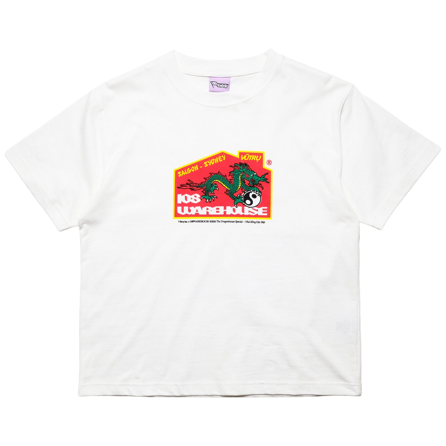 108Warehouse x Vutru - T-Shirt - White