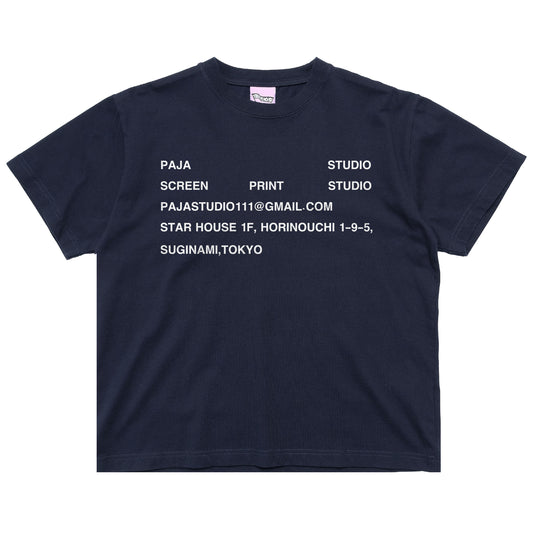 108WAREHOUSE x Paja Studio T-Shirt - Navy