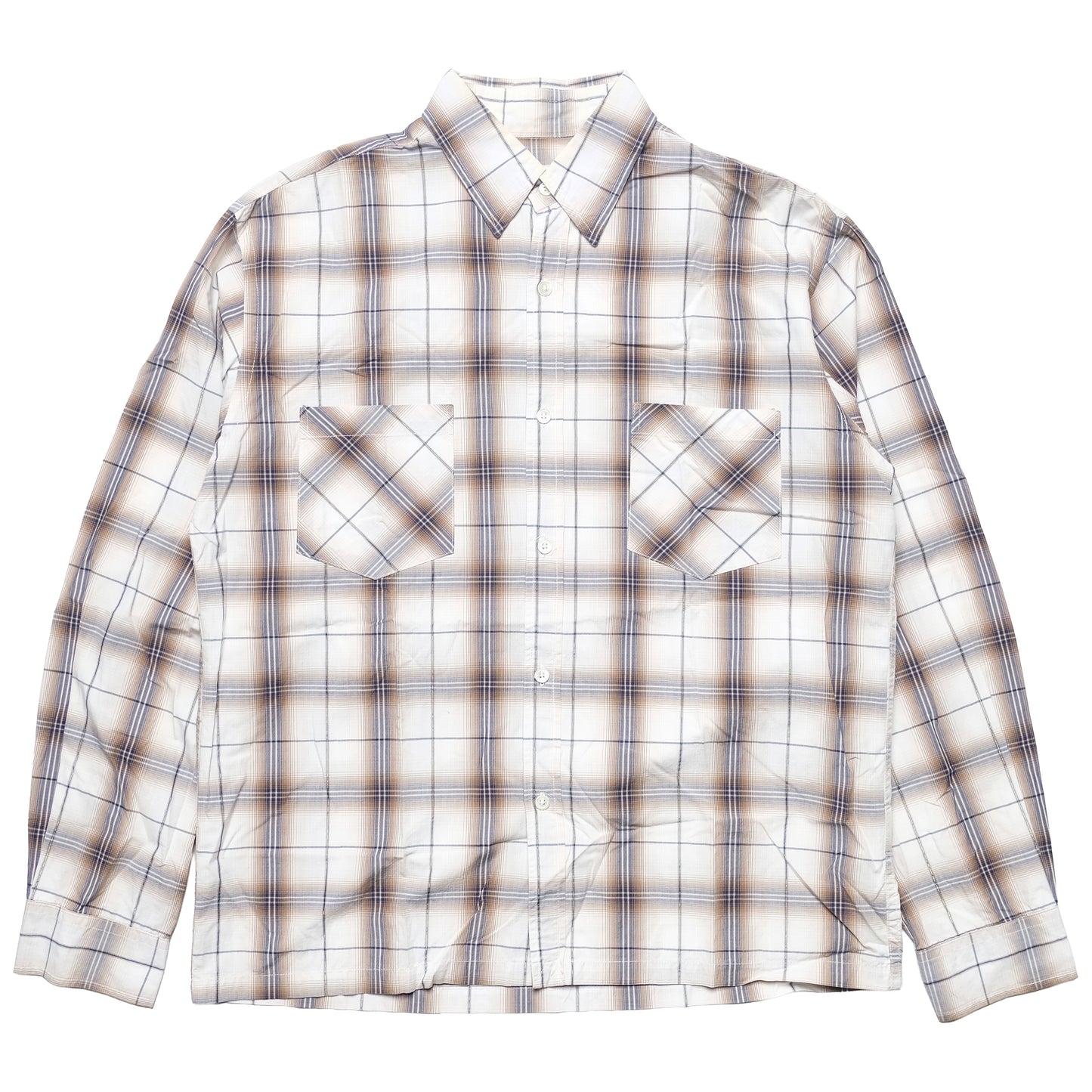 Needles White/ Brown Shirt