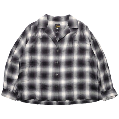 Needles White/ Black Checkered Blouse Shirt