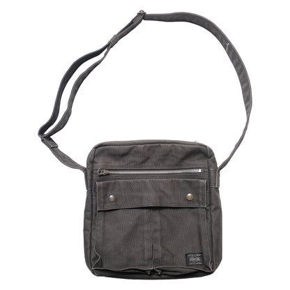 Porter Black Canvas Shoulder Bag