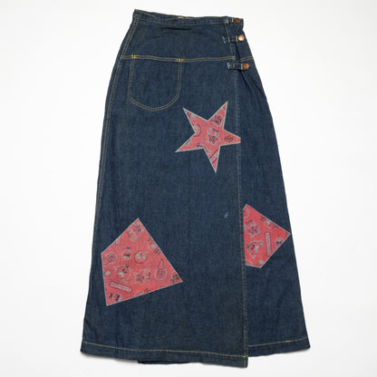 Hysteric Glamour Star Print Wrap Skirt