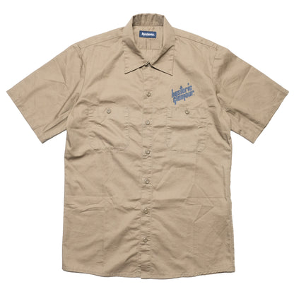 Hysteric Glamour Brown Short Sleeve Shirt