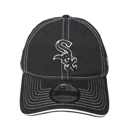 New Era - 9TWENTY CHI White Sox Contrast Team Cap - Black