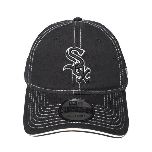 New Era - 9TWENTY CHI White Sox Contrast Team Cap - Black