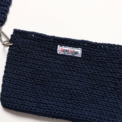 Gant Silyo - Crochet Side Bag - Navy