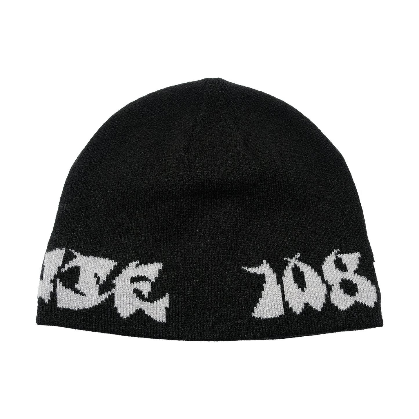 108WAREHOUSE - Skully Beanie “CG Logo” - Black