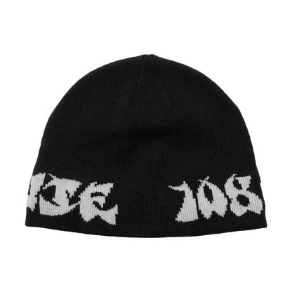 108WAREHOUSE - Skully Beanie “CG Logo” - Black