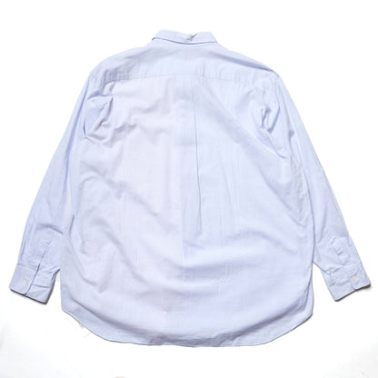 CDG Homme Light Blue Contrasted Panelled Shirt - 90s