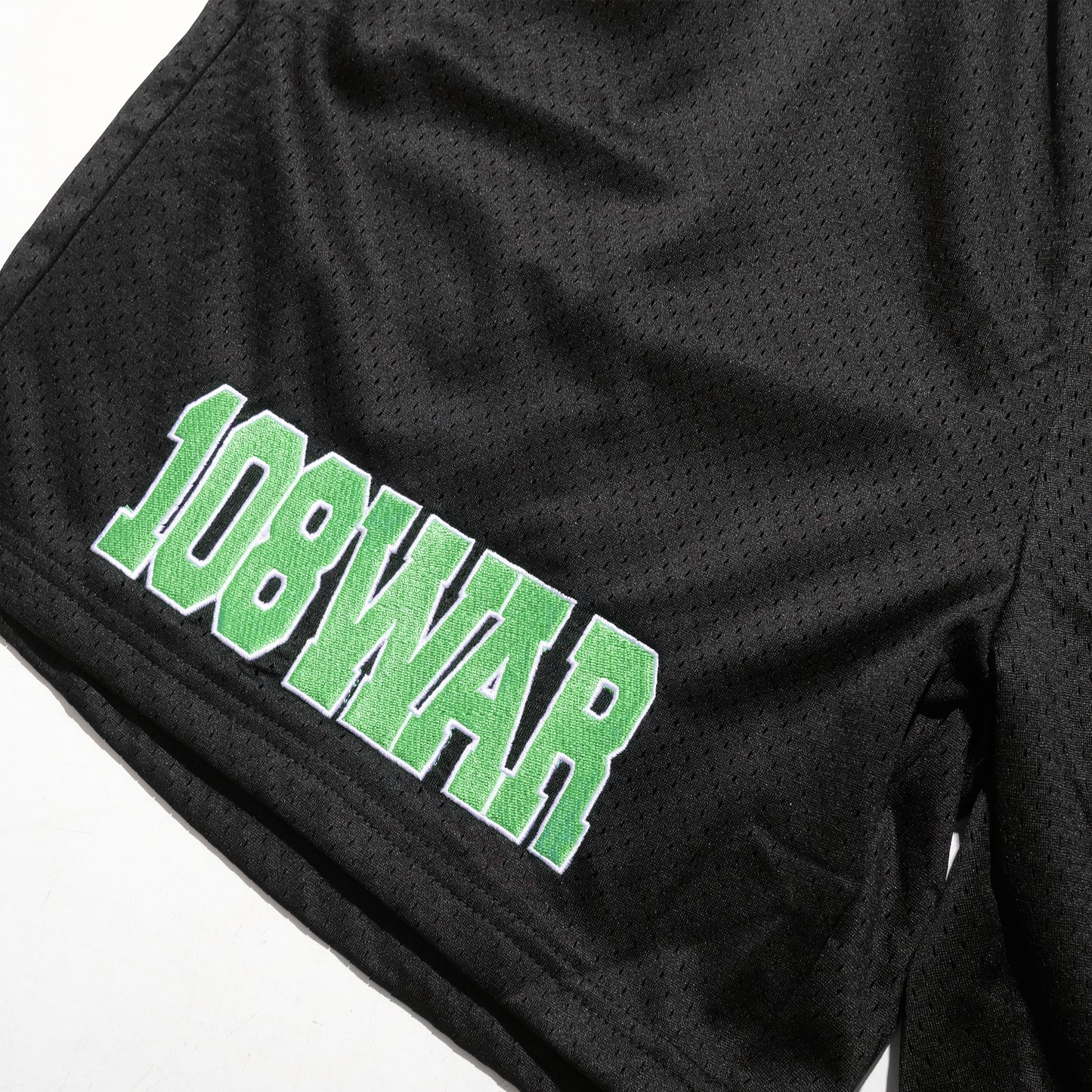108WAREHOUSE - EHOUSE Mesh Shorts - Black / Green