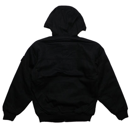 Ben Davis - Hooded Jacket Polar Fleece Lining (Black)