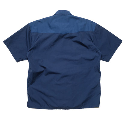 Neighborhood 2-Tone Blue Short Sleeve Shirt