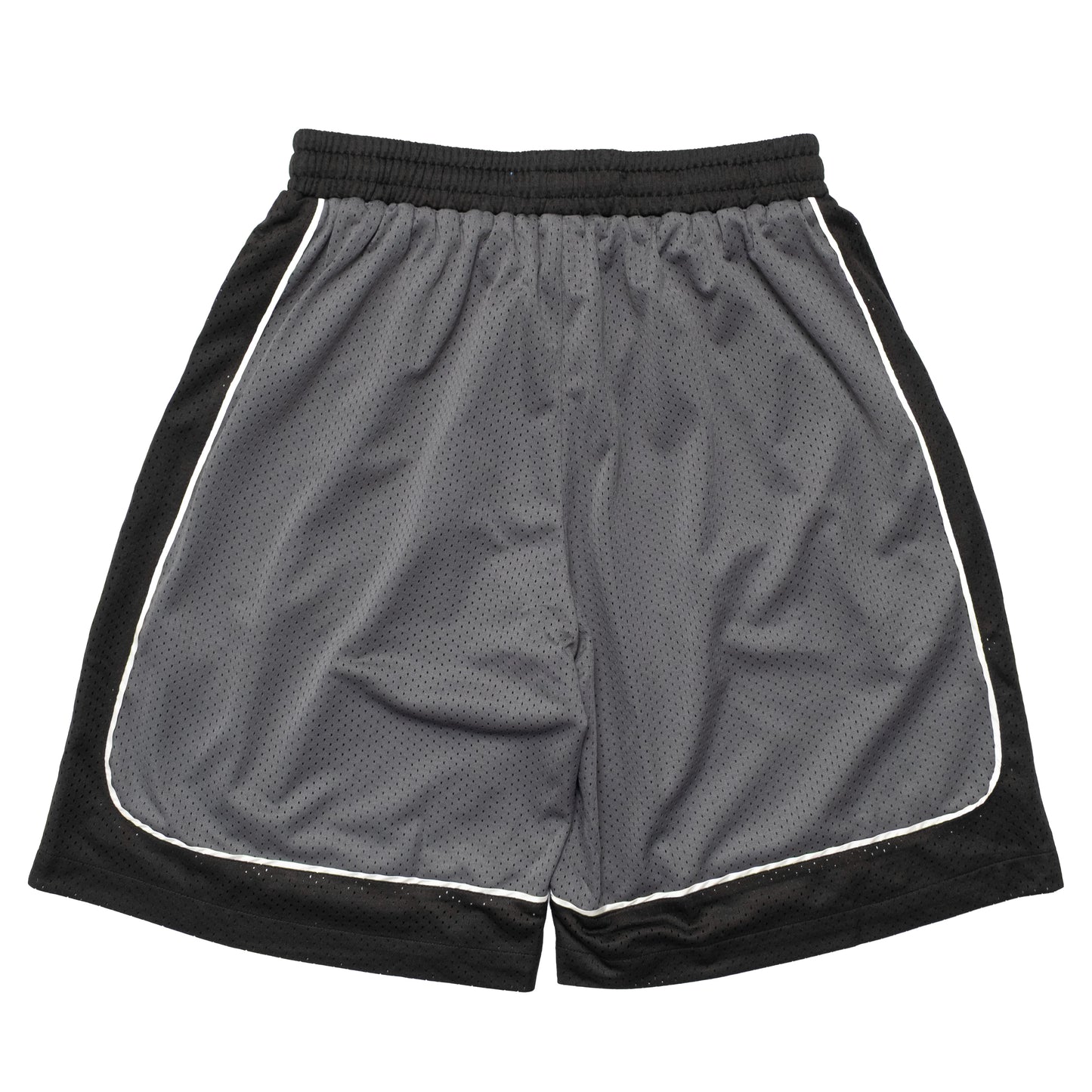 108WAREHOUSE - Two Panel Mesh Shorts - Black / Grey