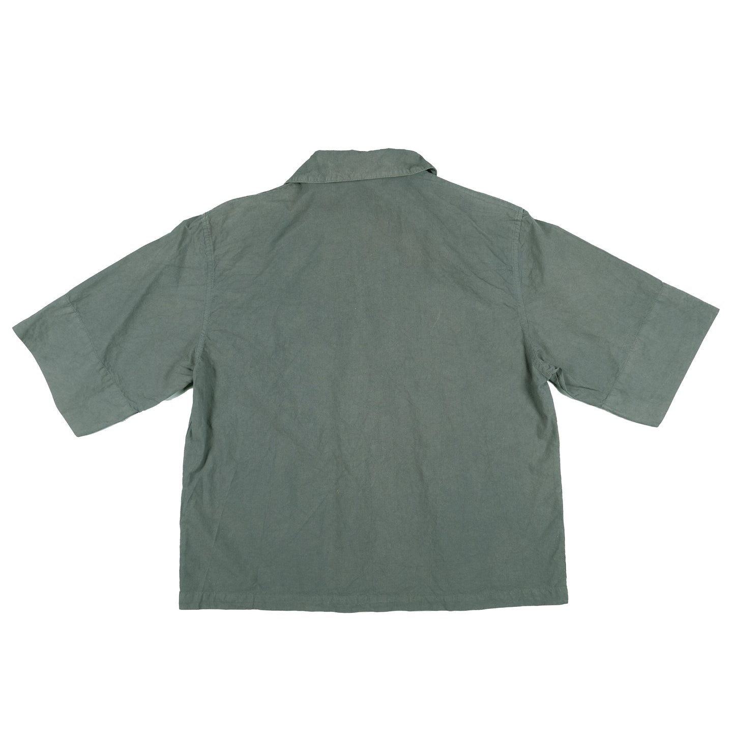 Margaret Howell Dark Green Short Sleeve Shirt