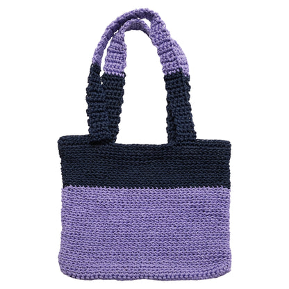 Gant Silyo - Crochet Tote Bag - Purple Black