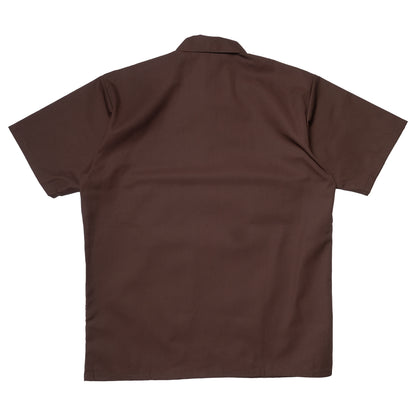 Ben Davis - Short Sleeve Half Zip Solid (Brown)