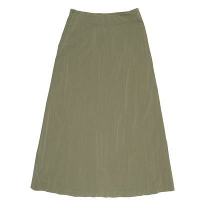Issey Miyake Khaki Long Skirt