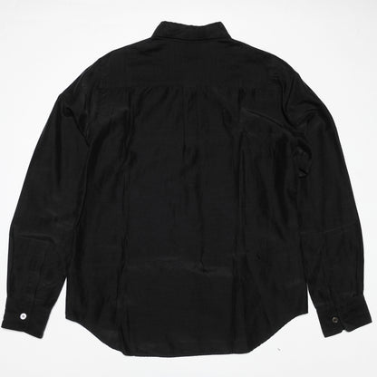 Comme Des Garcons Black Silk Shirt