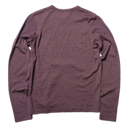 Junya Watanabe Purple Heathered Knit Sweater